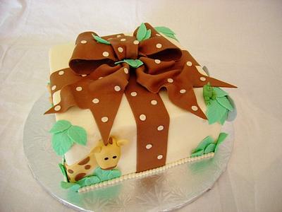 Jungle Baby Shower - Cake by Sweet Compositions