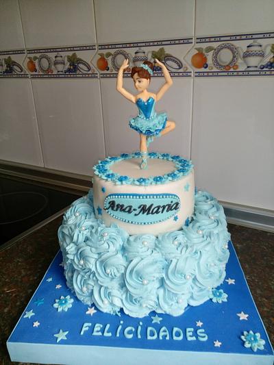 BALLET DANCER CAKE - Cake by Camelia