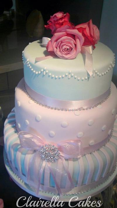 The Ice Dream Wedding Cake - Cake by Clairella Cakes 