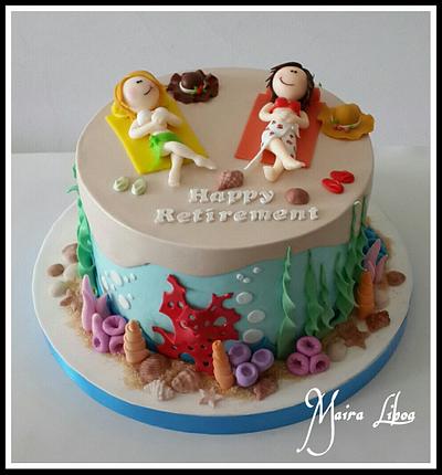 Retirement cake - Cake by Maira Liboa