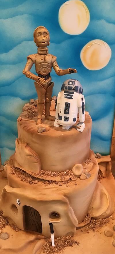 Starwars , bakers strike back !!  - Cake by Richardscakes