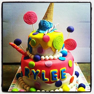 "Candy" Cake - Cake by Heather Britton Collins