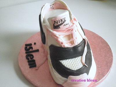 gâteau"basket nike" - Cake by creation hloua