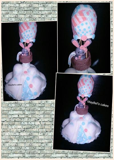 Hot air balloon cake  - Cake by MayBel's cakes