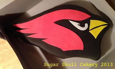 Arizona Cardinals Cake  - Cake by Shey Jimenez