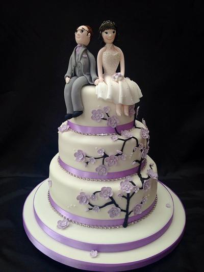Blossom tree wedding cake - Cake by The Cake Bank 