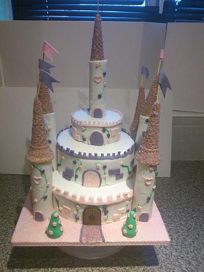 princess castle - Cake by cakealicious cake 