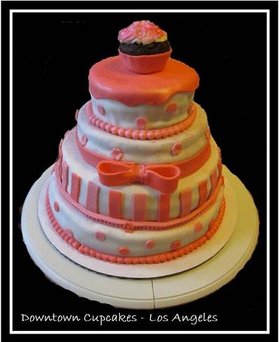 Pretty in Pink - Cake by CathyC