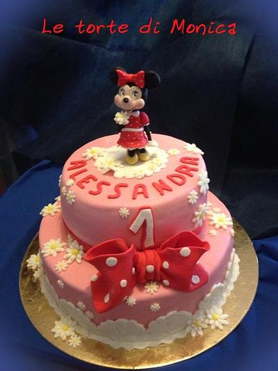 Minnie - Cake by Monica Vollaro 