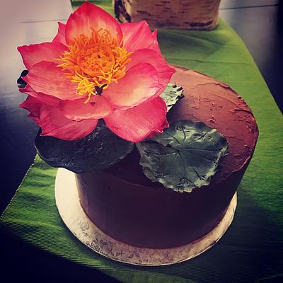 Lotus Cake - Cake by valentimssweets