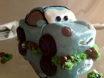 Disney Cars - "Sally" 3D cake - Cake by Nilu's Cake D'lights