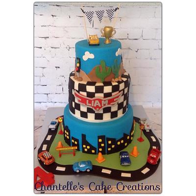 Cars - Cake by Chantelle's Cake Creations
