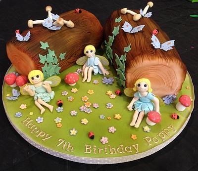Woodland Fairy Cake - Cake by ClearlyCake