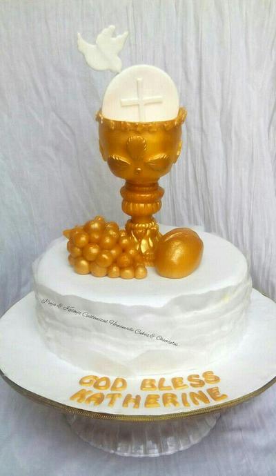 First Holy Communion cake - Cake by Chanda Rozario