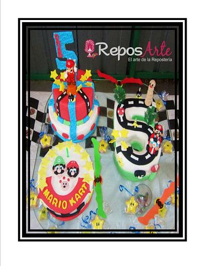 Mario Kart - Cake by ReposArte Ramos by Janette Ramos