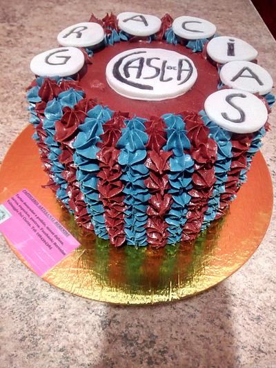 San Lorenzo team cake - Cake by Berenise 