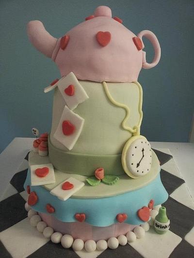 Mad Hatters Tea Party! - Cake by EmzCakes