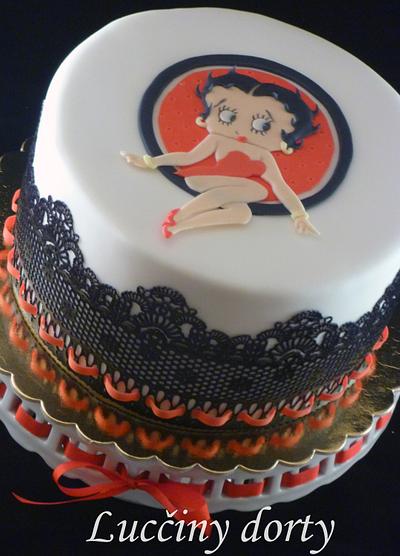 Betty Boop cake - Cake by Lucyscakes