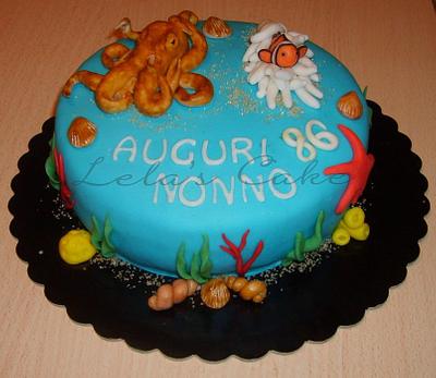 octopus cake - Cake by Daniela Morganti (Lela's Cake)