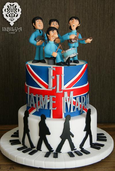 Beatles Cake - Cake by Isbilya Cakes