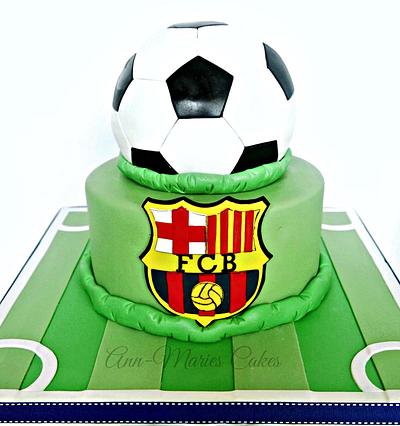 Soccer Grooms cake - Cake by Ann-Marie Youngblood