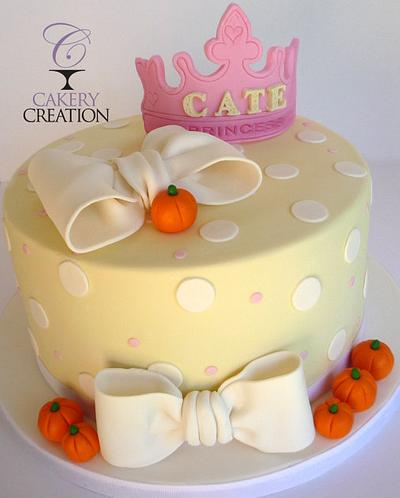 Fall Princess 1st birthday cake - Cake by Cakery Creation Liz Huber