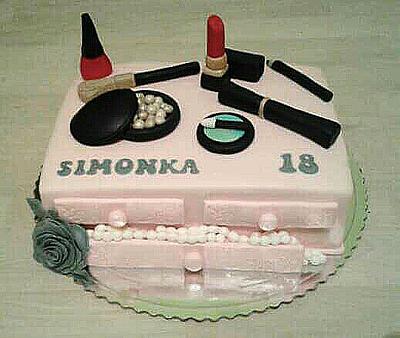 Make Up Cake - Cake by AndyCake