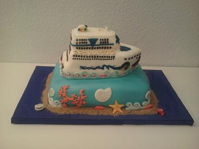 Tarta Crucero - Cake by maria jose garcia herrera
