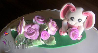 A bunny cake not for easter - Cake by Lilas e Laranja (by Teresa de Gruyter)