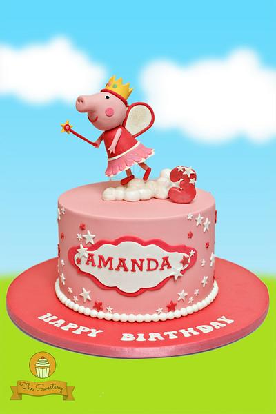 Fairy Peppa Pig - Cake by The Sweetery - by Diana
