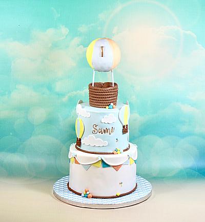 Hot air balloon cake - Cake by soods