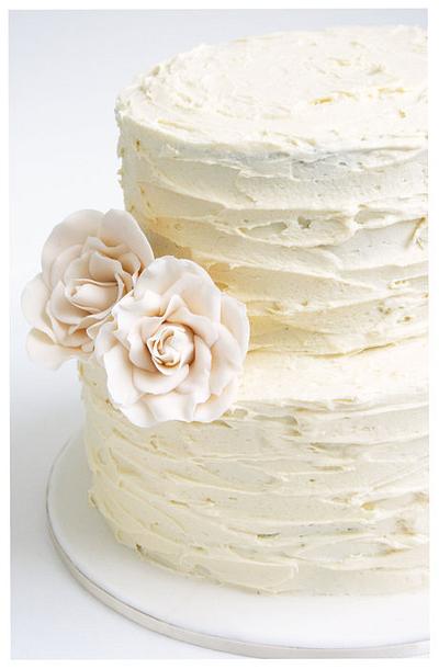rustic wedding cake - Cake by Patricia Tsang