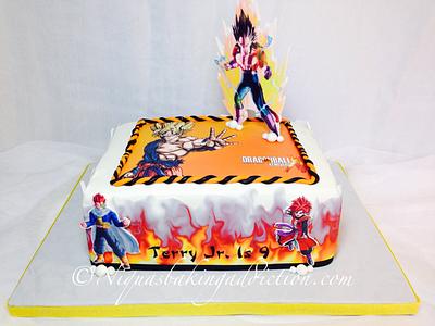 Dragon Ball Z Cake - Cake by Cake'D By Niqua