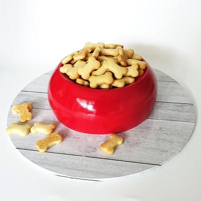 Puppy Bowl - Cake by Sweet Tiers - Helena Kastanis