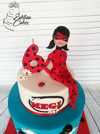 Ladybug  - Cake by Zaklina