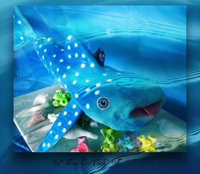 "Finding Dory" CPC cake collaboration - Cake by Claire North