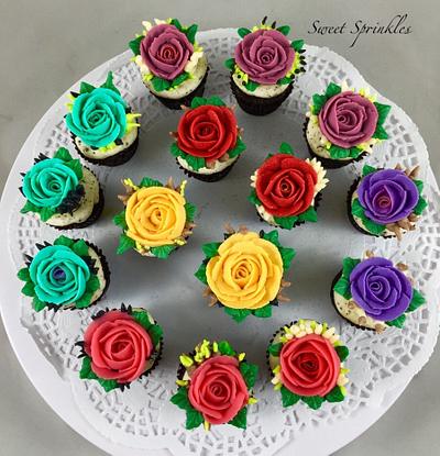"Roses" - Cake by Deepa Pathmanathan