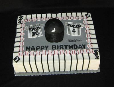 Baseball Cake - Decorated Cake by Shannon Bond Cake - CakesDecor