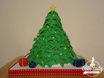 Christmas Tree - Cake by The Cake Lady