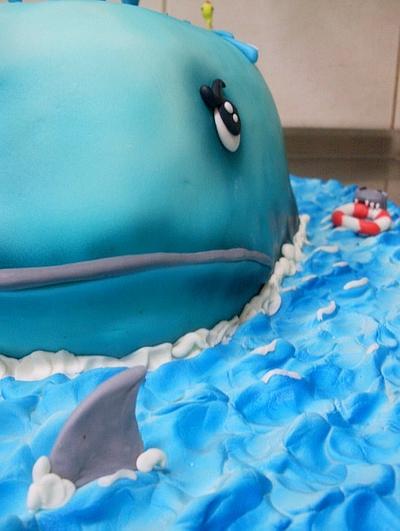 whale cake - Cake by wigur