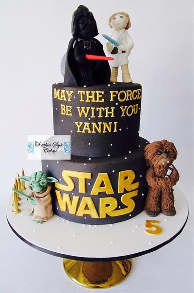 Star Wars - Cake by Southin Style Cakes