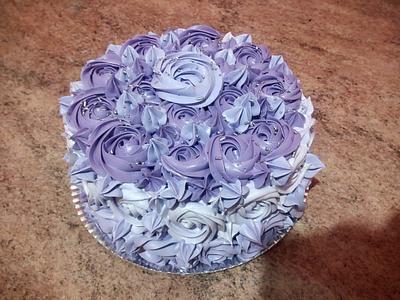 Three shades of purple - Cake by Berenise 