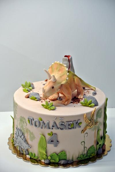 Triceratops - Cake by Klara Liba