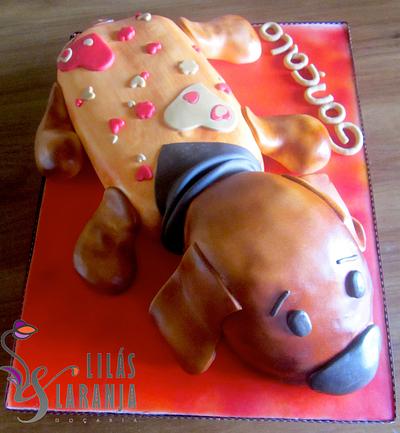 Dog Pillow - Cake by Lilas e Laranja (by Teresa de Gruyter)