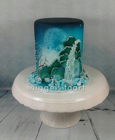 waterfall - Cake by henriet miggelenbrink