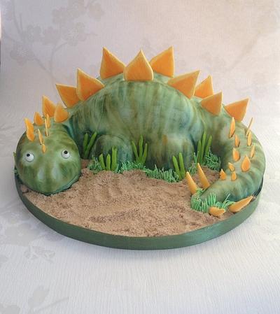 Stegosaurus Cake - Cake by Victoria's Cakes