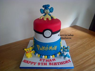 pokemon for Ethan x - Cake by Kerri's Cakes