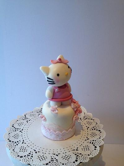 Mini Kitty Cake  - Cake by Janet Harbon