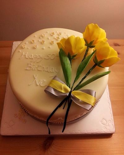 Tulip cake - Cake by Cake Love