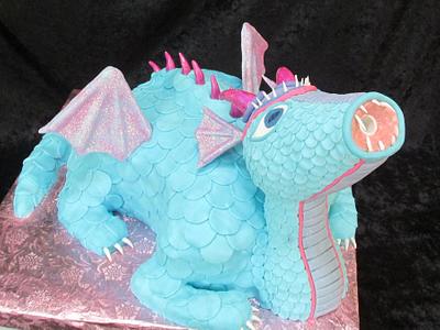Fire Breathing Dragon - Cake by Shannon
